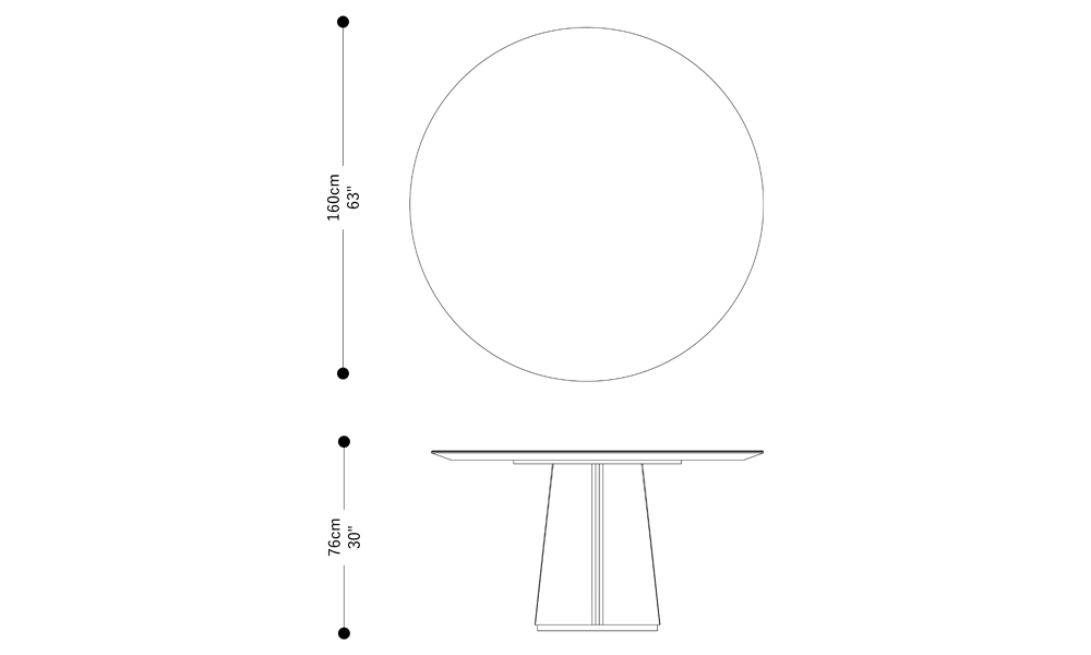 Image of the complete dimensions of the product